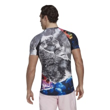 adidas Tennis-Tshirt US Series Printed Freelift bunt Herren